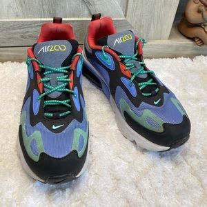 NIKE AIR MAX 200 ROYAL PULSE/LIGHT AQUA-EMBER G 7Y